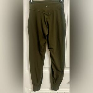 Lululemon Align Joggers Olive Green